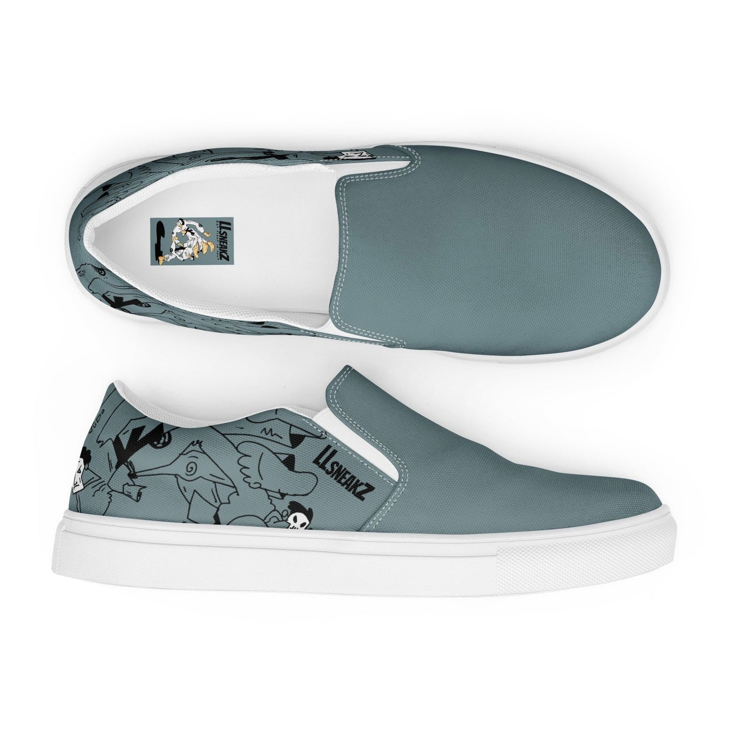 Goshi 01 Men’s slip-on canvas shoes