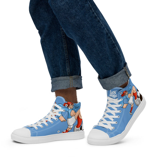 Footie JB Men’s high top canvas shoes