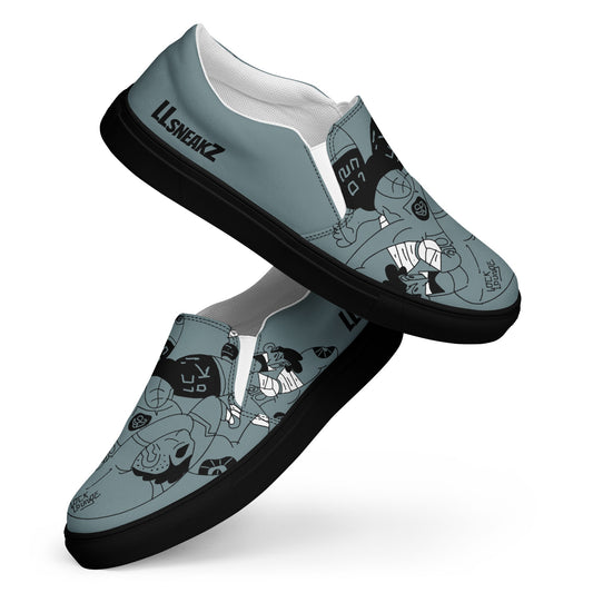 Sleep Giant GBlue Men’s slip-on canvas shoes